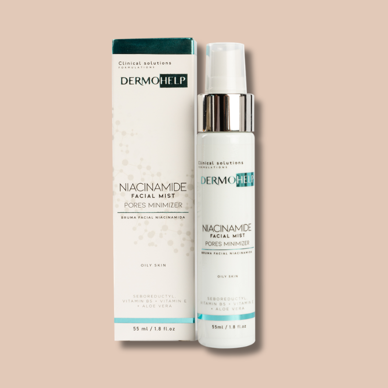 Bruma Facial de Niacinamida: Control de Brillo y Poros Refinados
