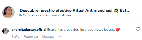 Testimonio Ritual Antimanchas